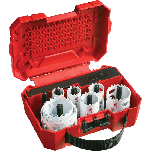 Trousse de scies-cloches Hole Dozer, 12 morceaux MAS Chibougamau