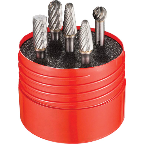 VA Cut Rotary Burr Set, 5 Pieces MAS Chibougamau