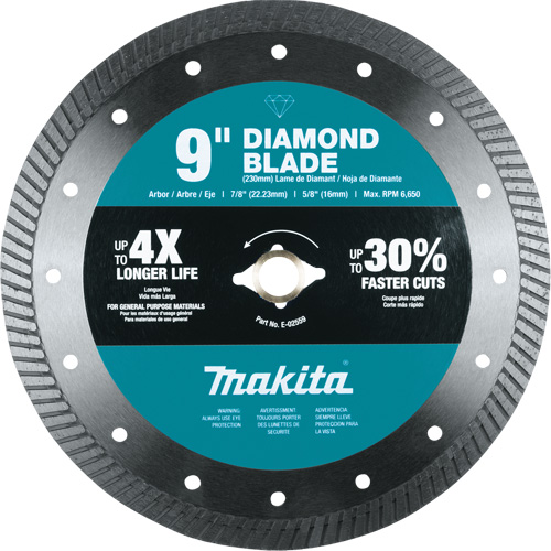 Lame diamant turbo MAS Chibougamau