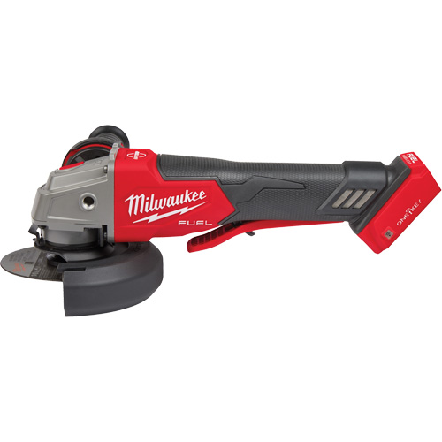 Meuleuse &agrave; frein sans blocage avec interrupteur &agrave; palette One-Key M18 Fuel (outil seulement), Roue de 4-1/2" ou 5", 18 V MAS Chibougamau