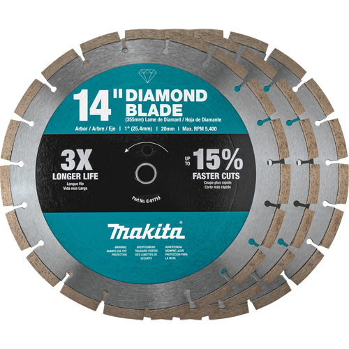 Segmented General-Purpose Contractor Diamond Blade MAS Chibougamau