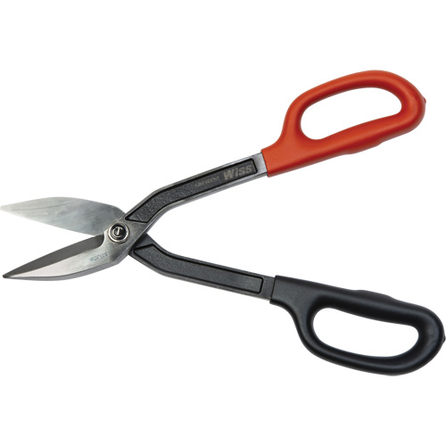 Tinner Snips, 2-3/4" Cut Length, Straight Cut MAS Chibougamau