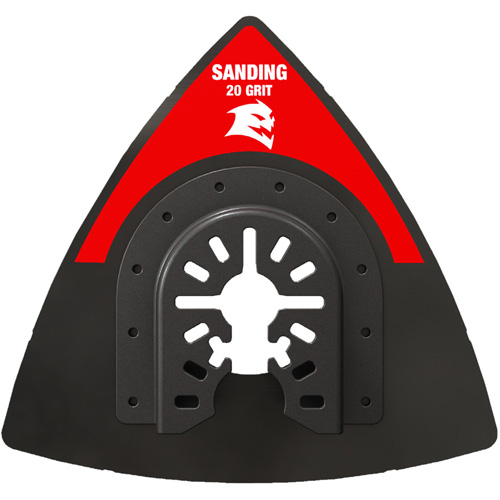 20-Grit Universal Fit 3-1/2" Oscillating Sanding Plate MAS Chibougamau