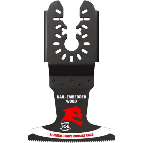 Demo Demon 2-1/2" Universal Fit Bi-Metal Oscillating Blade for Nail-Embedded Wood MAS Chibougamau