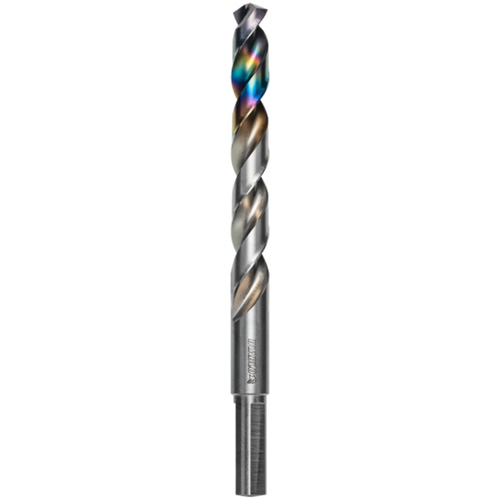 Metal Demon Drill Bit for Mild, Hardened and Stainless Steels, 7/16", 3-7/10" Flute, 130° Point MAS Chibougamau