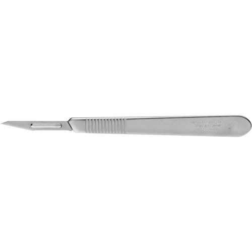 Small GRAFIX Scalpel with Prominent Point, Metal Blade MAS Chibougamau