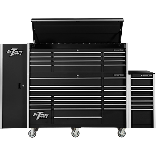 Armoire lat&eacute;rale s&eacute;rie RX, 3 tiroirs, 19" la x 25" p x 61" h, Noir MAS Chibougamau