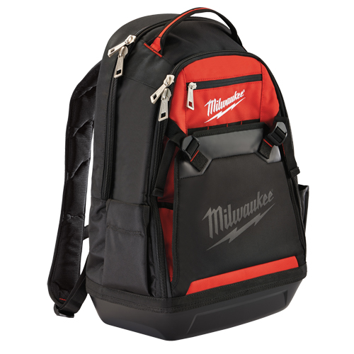 Jobsite Backpack, 20" L x 16" W, Black, Ballistic MAS Chibougamau