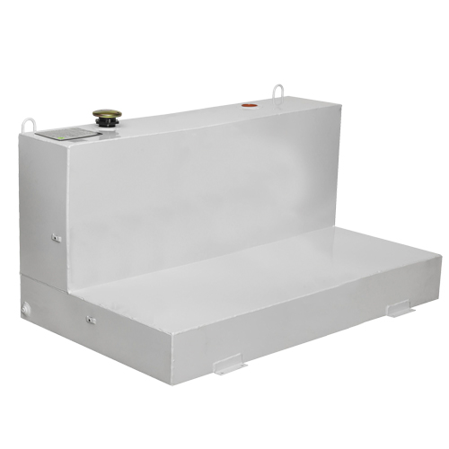 Steel Fuel Transfer Tank, Steel, 100 Gal. Capacity, White MAS Chibougamau