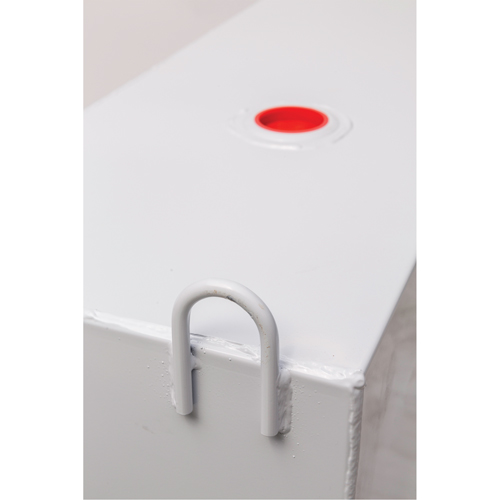 R&eacute;servoir de transfert pour carburant en acier, Acier, Capacit&eacute; 36 gal., Blanc MAS Chibougamau