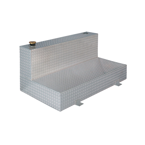 R&eacute;servoir de transfert pour carburant en aluminium, Aluminium, Capacit&eacute; 100 gal., Argent MAS Chibougamau