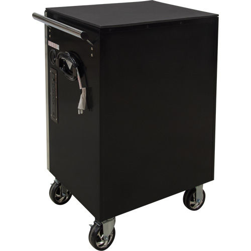 Heavy-Duty Tool Cart, 7 Drawers, 28" W x 22" D x 42-3/8" H, Black MAS Chibougamau