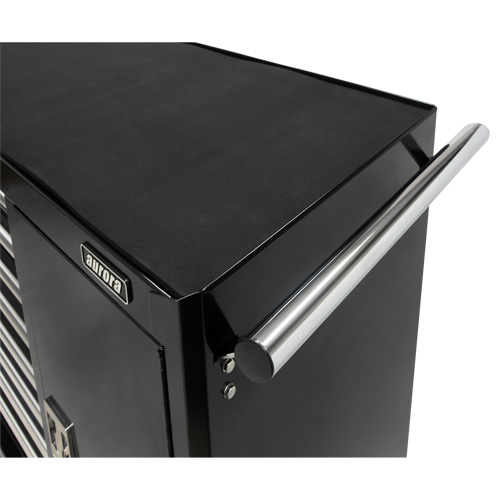 Industrial Tool Cart, 8 Drawers, 44-3/10" W x 21-1/10" D x 36-7/10" H, Black MAS Chibougamau