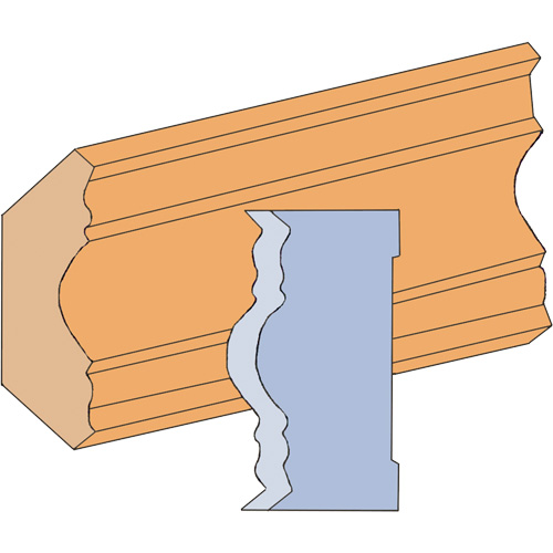 Fancy Cove Moulding Cutter Set MAS Chibougamau