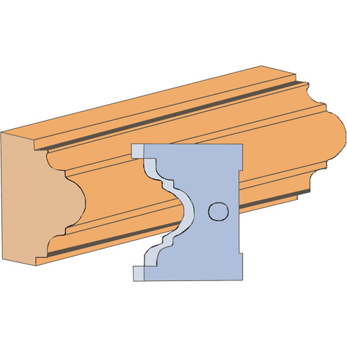 Fancy Cove Moulding Cutter Set MAS Chibougamau