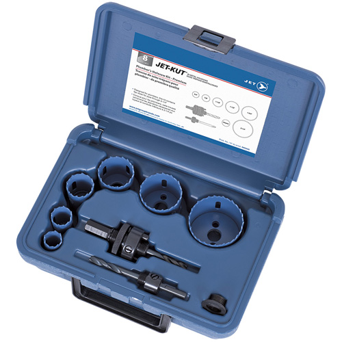 Premium Plumber's Holesaw Kit, 8 Pieces MAS Chibougamau