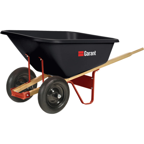 Wheelbarrow, 8 cu. Ft., Polyethylene Tray MAS Chibougamau