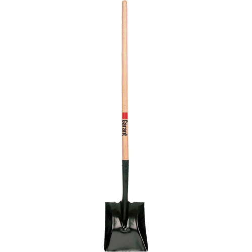 Pelle carr&eacute;e, Bois, Lame Acier durci, Manche en Droit, Longueur 42" MAS Chibougamau