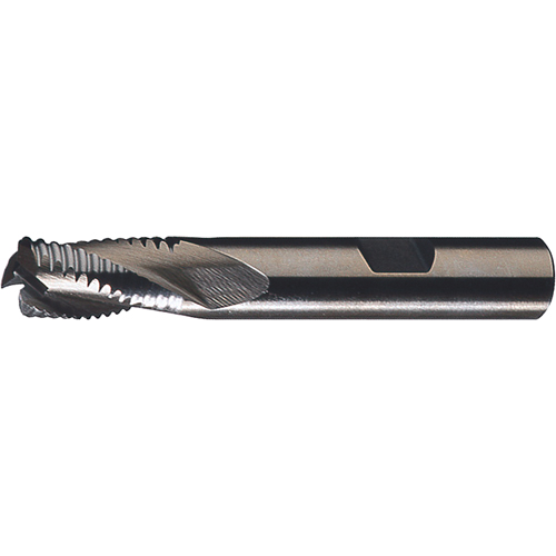 CLEVELAND Roughers, Cobalt, Multi-Flute, Centre Cutting, Square End, 1/2" Dia., Cobalt MAS Chibougamau