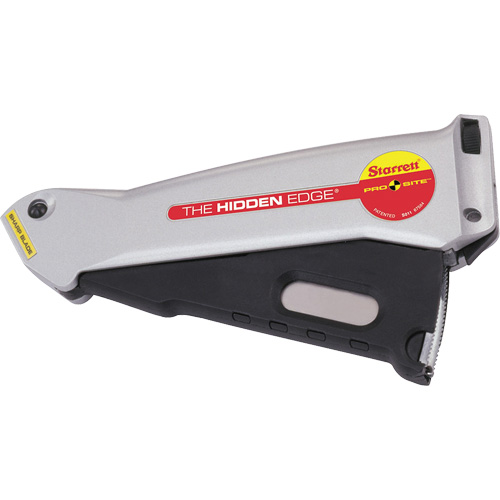 Couteau Hidden Edge, 19 mm, Acier, Prise en Aluminium MAS Chibougamau