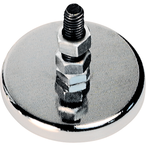 Aimants ronds &agrave; profil bas, dia. 3-3/16", Force de 48 lb MAS Chibougamau