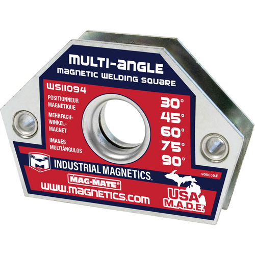 &eacute;querres de soudage magn&eacute;tiques, 4-3/8" lo x 3/4" la x 3" h, 55 lb MAS Chibougamau