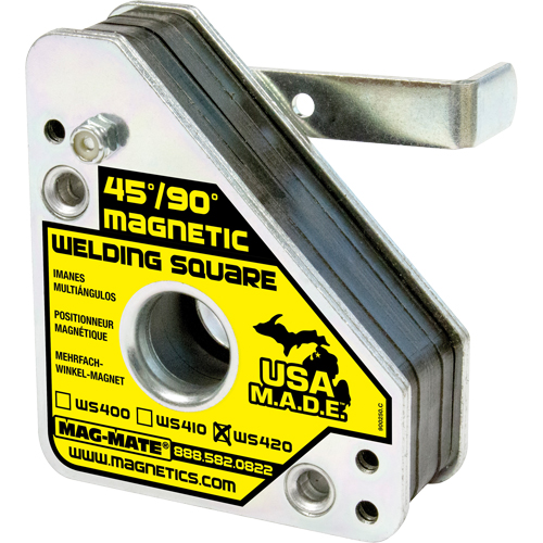 &eacute;querres de soudage magn&eacute;tiques, 3-3/4" lo x 1-1/2" la x 4-3/8" h, 150 lb MAS Chibougamau