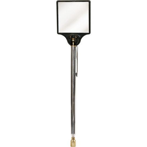 Miroir d'inspection &agrave; aimant, Carr&eacute;e, 2" lo x 2" la, T&eacute;lescopique MAS Chibougamau