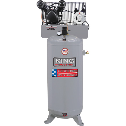 Industrial Compressors, 50 Gal. (60 US Gal) MAS Chibougamau