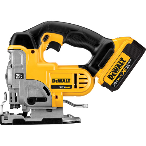 Max Jig Saw Kit, 20 V, Lithium-Ion, 0-3000 SPM, 1" Stroke Length MAS Chibougamau