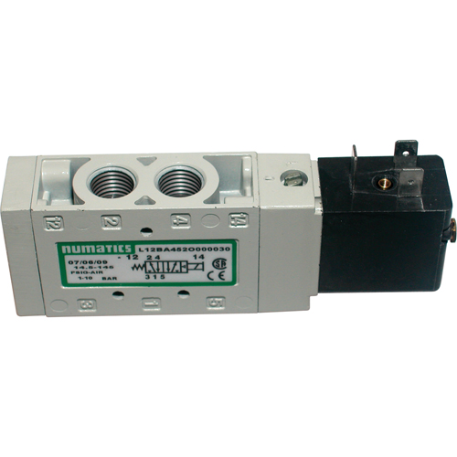 Pilot 5-Way 2-Position 4-Way Solenoid Valves, 1/4" Pipe, 150 PSI MAS Chibougamau
