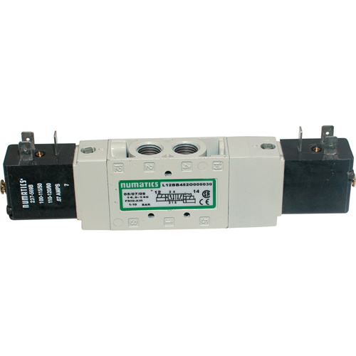 Pilot 5-Way 2-Position 4-Way Solenoid Valves, 3/8" Pipe, 150 PSI MAS Chibougamau