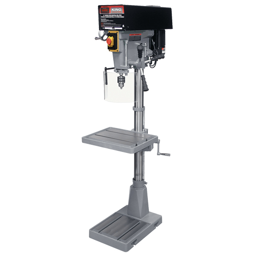 Perceuses &agrave; colonne de plancher, 15", Mandrin 5/8", 5000 tr/min MAS Chibougamau
