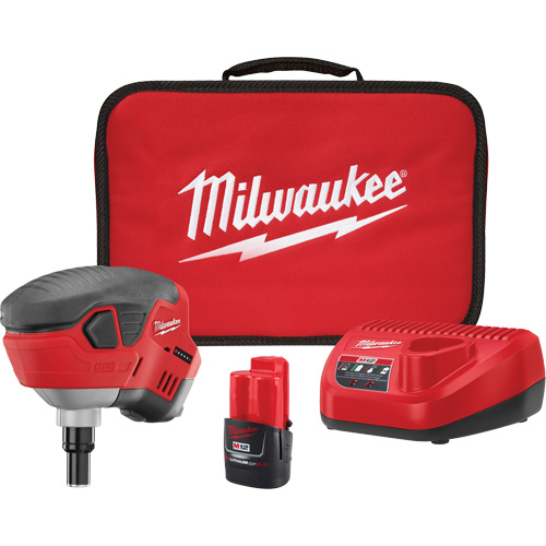 M12 Cordless Palm Nailer Kit, 12 V, Lithium-Ion MAS Chibougamau