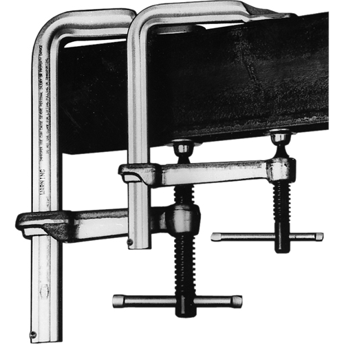 Serre-joints &agrave; barre pour le soudage & la fabrication , 8" (203,2 mm), Force de serrage 2660 lb MAS Chibougamau