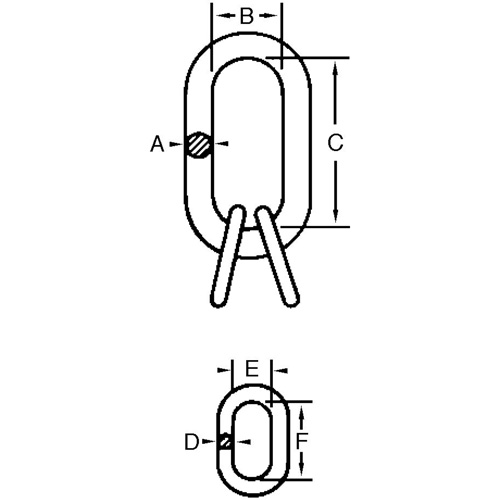 Maillon maître Cam-Alloy MAS Chibougamau