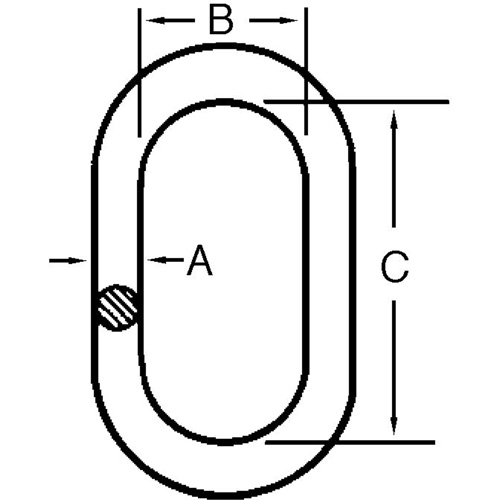 Maillon maître Cam-Alloy MAS Chibougamau