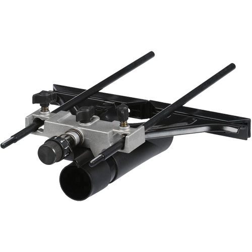 Guide de coupe pour toupie avec connexion pour aspirateur de poussi&egrave;res MAS Chibougamau