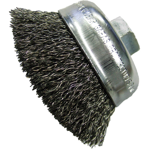 Brosses-boisseau &agrave; fils cr&ecirc;p&eacute;s 6" MAS Chibougamau