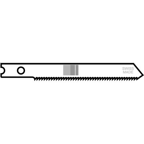 Lames de scie sauteuse, Bim&eacute;tal, Tige en U, 2-3/4" lo, 24 dents par pouce MAS Chibougamau