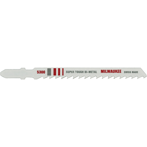 Lame de scie sauteuse, Bim&eacute;tal, Tige en T, 4" lo, 6 dents par pouce MAS Chibougamau