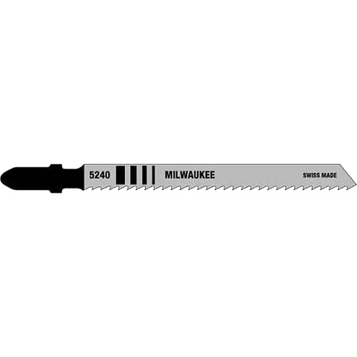Lame de scie sauteuse, Bim&eacute;tal, Tige en T, 4" lo, 10 dents par pouce MAS Chibougamau