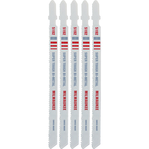 Lame de scie sauteuse, Bim&eacute;tal, Tige en T, 5-1/4" lo, 14 dents par pouce MAS Chibougamau