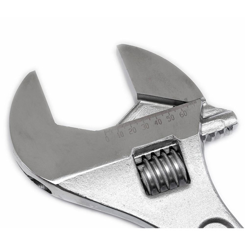 Cl&eacute; &agrave; manche conique r&eacute;glable — emball&eacute; sur carte, 24" lo, la max. 2-7/16"/62 mm, Chrome/Poli MAS Chibougamau