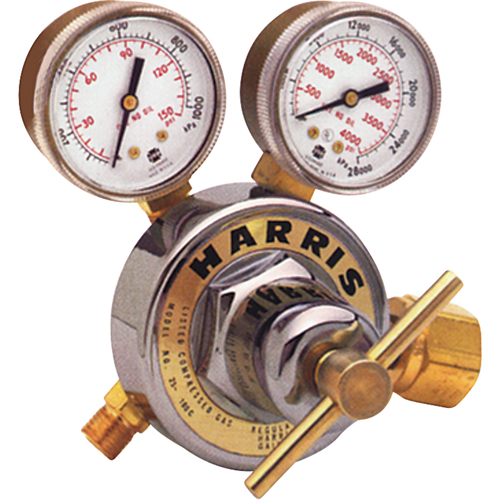 Single Stage Regulators No. 25, Nitrogen, CGA580 Inlet MAS Chibougamau