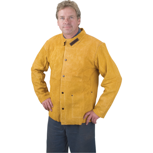 Veste de soudage, Cuir, Moyen, Golden Brown MAS Chibougamau