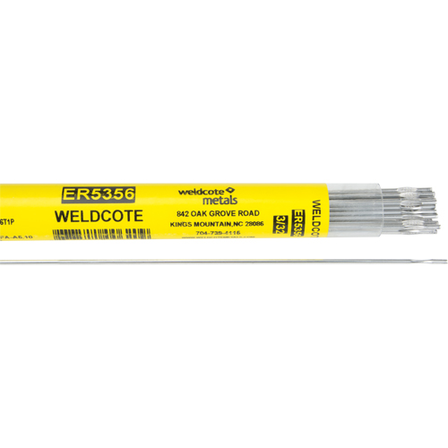 Baguettes pour soudage TIG en longueurs de 36", 3/32", Aluminium MAS Chibougamau