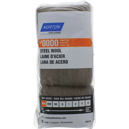 Steel Wool, Roll, Grade 0000 MAS Chibougamau