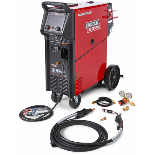 Machine &agrave; souder multiproc&eacute;d&eacute;s POWER MIG 360MP, 208 V/230 V/460 V/575 V, 1 Ph, 50/60 Hz MAS Chibougamau