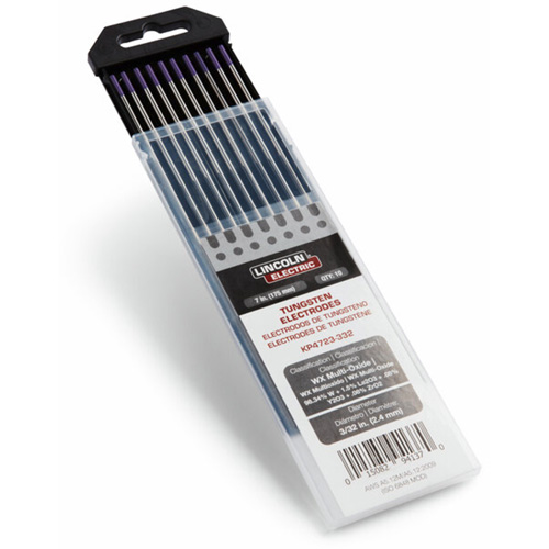 WX Multi-Oxide Premium Tungsten Electrode, 3/32" Dia. x 7" L MAS Chibougamau